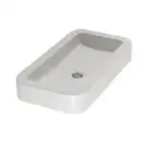 Раковина накладная на столешницу Globo Stone72х40 см (SS024.BI) фото 1 Aquada.com.ua
