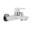 Смеситель для ванны Imprese Podzima Breclav white (цвет - хром/белый) (10245W) фото 1 Aquada.com.ua