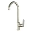 Смеситель кухонный Imprese Laska satin (цвет - сатин) (55040S) фото 1 Aquada.com.ua