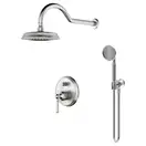 Душевая система скрытого монтажа Imprese Hydrant (цвет - brushed nickel) (ZMK031806110) фото 1 Aquada.com.ua