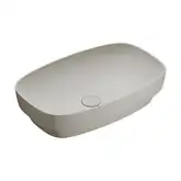 Раковина накладная на столешницу Catalano Green Lux / Colori 60 х 38 см Satin cement (160AGRLXCS)