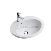 Catalano Раковина встраиваемая (в столешницу) сверху Сatalano Zero 57 x 47 см (1INZE00)