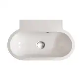 Раковина подвесная Globo Bowl 60х37 см (SB061.BI)