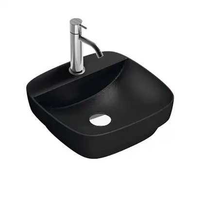 Раковина полувстраиваемая Catalano Сolori Satin black 42 х 42 см (142GRLXNNS) фото 1 Aquada.com.ua Раковина полувстраиваемая Catalano Сolori Satin black 42 х 42 см (142GRLXNNS) фото 1 Aquada.com.ua