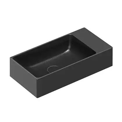 Маленькая (мини) раковина Catalano New Zero 50 х 25 см, satin black/чёрный матовый (15025VENS) фото 1 Aquada.com.ua Маленькая (мини) раковина Catalano New Zero 50 х 25 см, satin black/чёрный матовый (15025VENS) фото 1 Aquada.com.ua