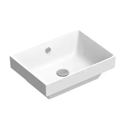 Раковина накладная на столешницу Catalano New Zero 50 х 37 см (15037VEN00) фото 1 Aquada.com.ua