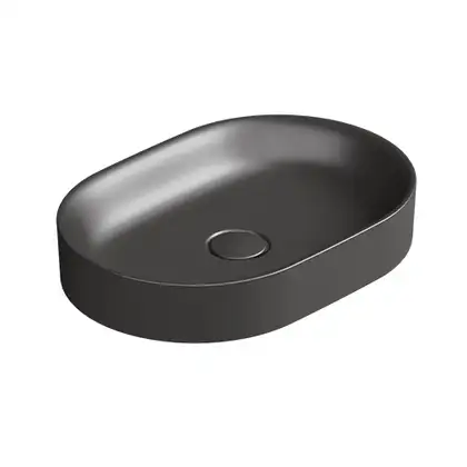 Раковина накладная на столешницу Catalano Horizon 50 х 35 см, Satin black (150AHZNS) фото 1 Aquada.com.ua Раковина накладная на столешницу Catalano Horizon 50 х 35 см, Satin black (150AHZNS) фото 1 Aquada.com.ua