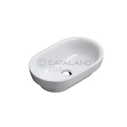 Раковина накладная на столешницу Catalano Sfera 55 x 35 см (155ASF00) фото 1 Aquada.com.ua Раковина накладная на столешницу Catalano Sfera 55 x 35 см (155ASF00) фото 1 Aquada.com.ua