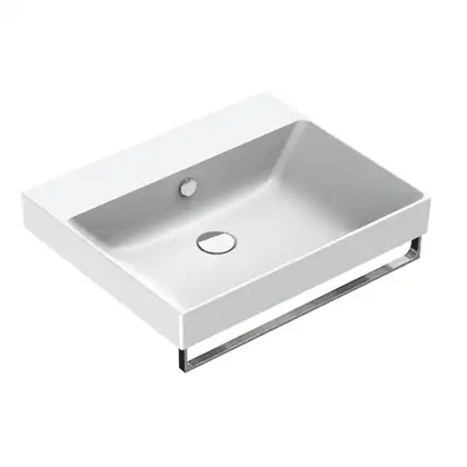 Раковина подвесная Catalano New Zero 60 х 50 см, satin white/белый матовый (160ZPBM) фото 1 Aquada.com.ua