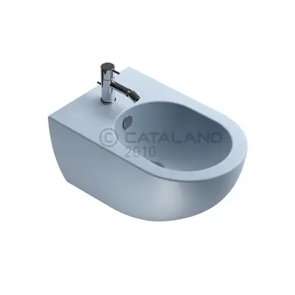 Биде подвесное Catalano Sfera, голубой матовый (1BSF54AS) фото 2 Aquada.com.ua