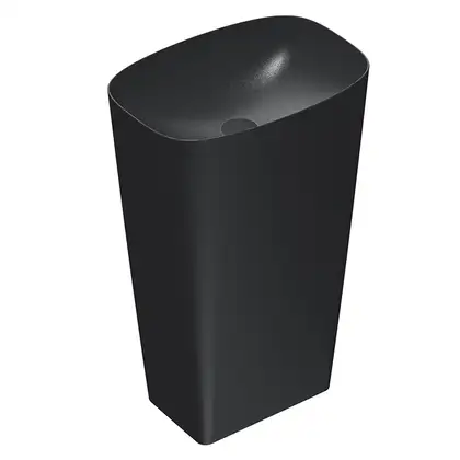Раковина отдельностоящая 55 х 38 х h85 см Catalano Green Lux (слив в стену), чёрный матовый (1FRPGRLXNS) фото 1 Aquada.com.ua Раковина отдельностоящая 55 х 38 х h85 см Catalano Green Lux (слив в стену), чёрный матовый (1FRPGRLXNS) фото 1 Aquada.com.ua