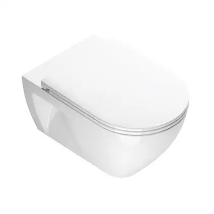 Унитаз подвесной Catalano Sfera Eco c сиденьем Soft Close (1VSF54RECO0+5ZECOF00) фото 1 Aquada.com.ua