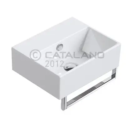Полотенцедержатель для подвесной раковины Catalano Premium 34 см, хром (5P40VP00) фото 1 Aquada.com.ua Полотенцедержатель для подвесной раковины Catalano Premium 34 см, хром (5P40VP00) фото 1 Aquada.com.ua