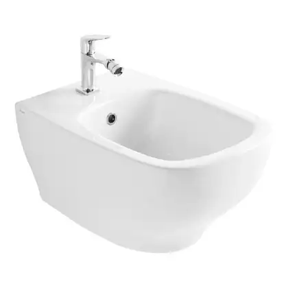 Биде подвесное Globo Genesis 55х37 см (GES09.BI) фото 1 Aquada.com.ua