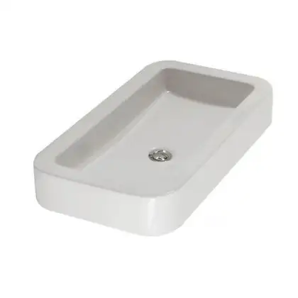 Раковина накладная на столешницу Globo Stone72х40 см (SS024.BI) фото 1 Aquada.com.ua