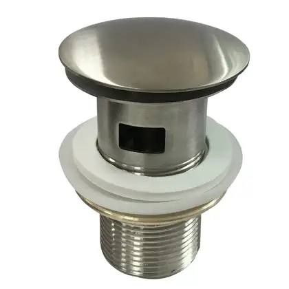 Клапан донный Pop-up Imprese Hydrant (цвет - brushed nickel) (ZMK031806500) фото 1 Aquada.com.ua Клапан донный Pop-up Imprese Hydrant (цвет - brushed nickel) (ZMK031806500) фото 1 Aquada.com.ua