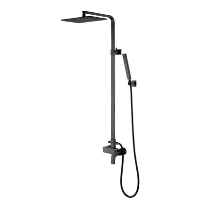 Душевая система Imprese Grafiky (цвет - black nickel) (ZMK041807090) фото 1 Aquada.com.ua Душевая система Imprese Grafiky (цвет - black nickel) (ZMK041807090) фото 1 Aquada.com.ua