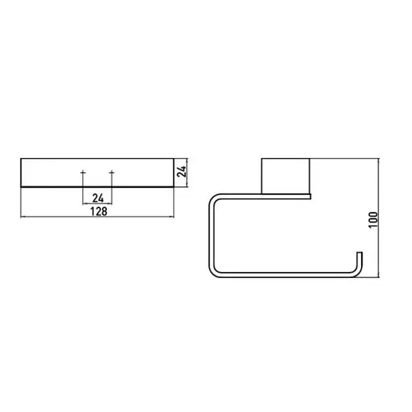 Набор аксессуаров 4-в-1 Emco Loft Black (цвет - чёрный матовый/стекло белое, матовое) (Loft Black 1) фото 3 Aquada.com.ua Набор аксессуаров 4-в-1 Emco Loft Black (цвет - чёрный матовый/стекло белое, матовое) (Loft Black 1) фото 3 Aquada.com.ua