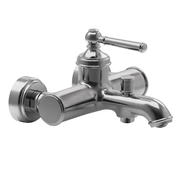 Смеситель для ванны Imprese Hydrant (цвет - brushed nickel) (ZMK031806040) фото 1 Aquada.com.ua