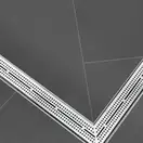 Решетка для душевого трапа Tece Drainline.TC угл полированная quadratum 1500х1500 611 550 (611550) фото 2 Aquada.com.ua