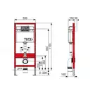 Инсталляция для подвесного унитаза комплект 4-в-1 Tece 9400006 (9.400.006) фото 3 Aquada.com.ua
