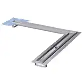 TESE Решетка для душевого трапа Tece Drainline.TC угл полированная lines 1200х1200 611 220 (611220)