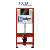 Инсталляция для подвесного унитаза Tece 9.400.001 в комплекте с клавишей TECE now (9.400.001+9.240.403)