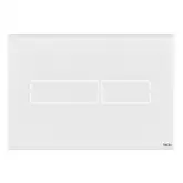 TESE Панель смыва Tece TECElux Mini сенсорная Glass White (9240960)