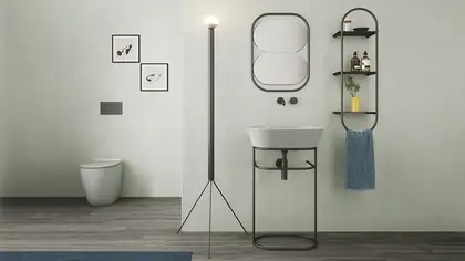 Раковина накладная на столешницу Simas Wave 60 х 42 см, bianco (WA 02 bianco) фото 2 Aquada.com.ua