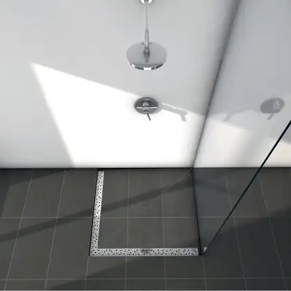 Решетка для душевого трапа Tece Drainline.TC угл полированная drops 900х900 610 930 (610930) фото 2 Aquada.com.ua Решетка для душевого трапа Tece Drainline.TC угл полированная drops 900х900 610 930 (610930) фото 2 Aquada.com.ua