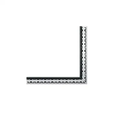 Решетка для душевого трапа Tece Drainline.TC угл полированная royal 900х900 610 940 (610940) фото 1 Aquada.com.ua