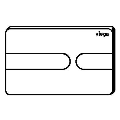 Панель смыва Viega Prevista Visign for Style 23, чёрный (773175) фото 3 Aquada.com.ua