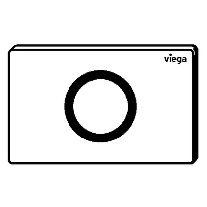 Панель смыва Viega Prevista Visign for Public 12 IR, нерж. сталь белый трафик (774387) фото 3 Aquada.com.ua