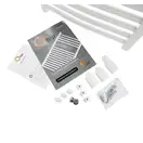Сушарка рушників водяна Qtap Dias (WHI) P10 600x500 HY (QTDIASWHIP12600500HY) фото 5 Aquada.com.ua