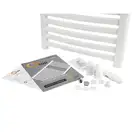 Сушарка рушників водяна Qtap Dias (WHI) P15 800x500 HY (QTDIASWHIP15800500HY) фото 10 Aquada.com.ua
