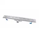 Трап лінійний Qtap Dry FC304-800 з нержавіючою решіткою 800х73 (QTDRYFC304800) фото 1 Aquada.com.ua