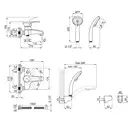 Змішувач для ванни Qtap Eris СRM 006 New (QTERICRM006NEW) фото 2 Aquada.com.ua