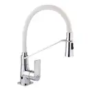 Змішувач для кухні з рефлекторним виливом Qtap Estet CRW 007F (QTESTCRW007F) фото 1 Aquada.com.ua