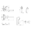 Змішувач для ванни Qtap Loft CRM 005 New (QTLFTCRM005NEW) фото 2 Aquada.com.ua