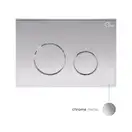Інсталяція для унітаза Qtap Nest M425-M11CRM з панеллю змиву Chrome (QTNESTM425M11CRM) фото 3 Aquada.com.ua