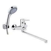 Змішувач для ванни Qtap Hansberg CRM 005 New (QTHANCRM005NEW)
