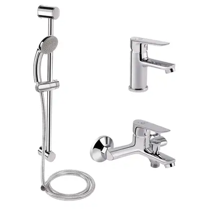 Набір змішувачів Qtap Set CRM 35-211 (QTSETCRM35211) фото 1 Aquada.com.ua Набір змішувачів Qtap Set CRM 35-211 (QTSETCRM35211) фото 1 Aquada.com.ua
