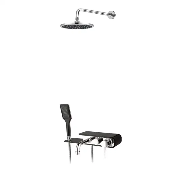 Душова система Qtap BLA 1111 (QT1111BLA) фото 1 Aquada.com.ua Душова система Qtap BLA 1111 (QT1111BLA) фото 1 Aquada.com.ua
