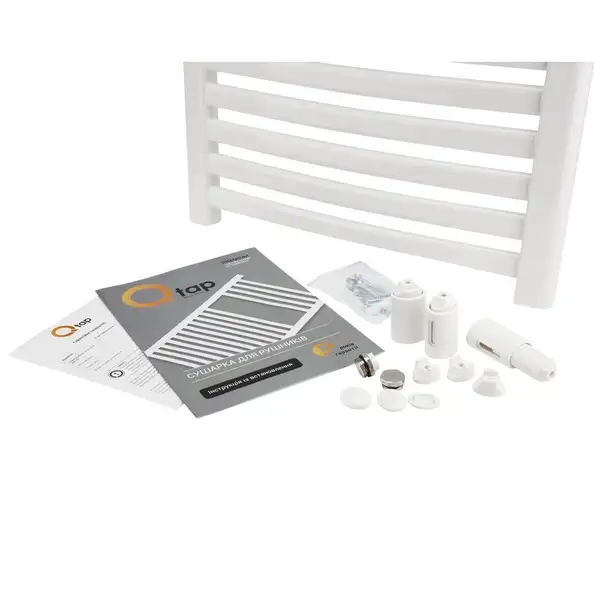 Сушарка рушників водяна Qtap Dias (WHI) P15 800x500 HY (QTDIASWHIP15800500HY) фото 10 Aquada.com.ua Сушарка рушників водяна Qtap Dias (WHI) P15 800x500 HY (QTDIASWHIP15800500HY) фото 10 Aquada.com.ua