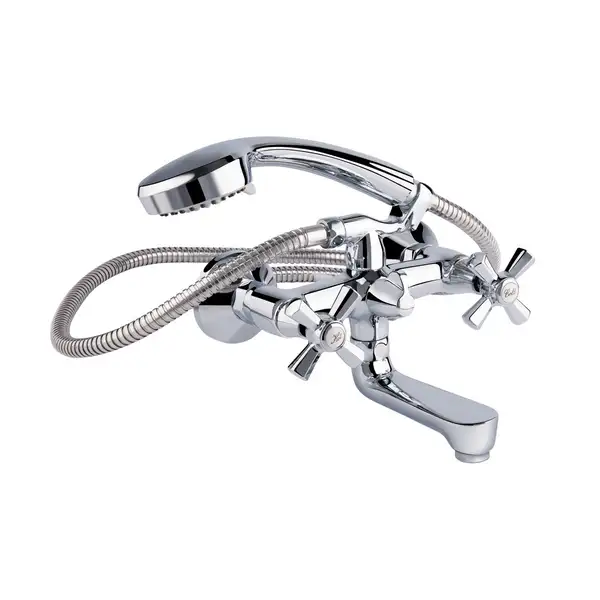 Змішувач для ванни Qtap Liberty CRM 140-2 (QTLIBCRM1402) фото 1 Aquada.com.ua