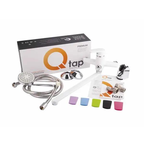 Змішувач для ванни Qtap Polaris WHI 005 New (QTPOLWHI005) фото 5 Aquada.com.ua Змішувач для ванни Qtap Polaris WHI 005 New (QTPOLWHI005) фото 5 Aquada.com.ua