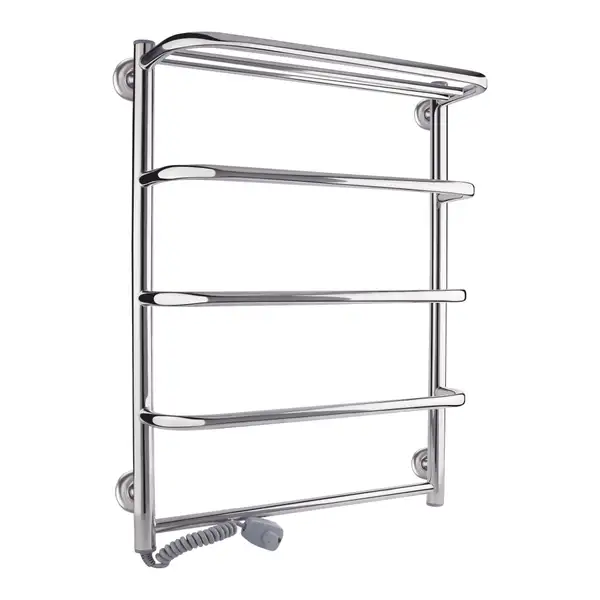 Сушарка рушників електрична Qtap Standard shelf (CRM) P5 500х700 LE з полицею (QTSTNDP5500700LESH) фото 1 Aquada.com.ua