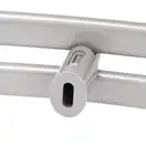 Сушарка рушників водяна Qtap Dias (SIL) P10 600x500 HY (QTDIASSILP12600500HY) фото 11 Aquada.com.ua