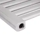 Сушарка рушників водяна Qtap Dias (SIL) P10 600x500 HY (QTDIASSILP12600500HY) фото 12 Aquada.com.ua