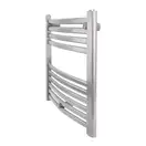 Сушарка рушників водяна Qtap Dias (SIL) P10 600x500 HY (QTDIASSILP12600500HY) фото 4 Aquada.com.ua